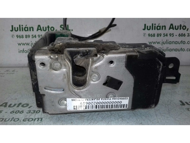 Recambio de cerradura puerta delantera derecha para opel astra h berlina enjoy referencia OEM IAM 13128112  3 + 2 PINES