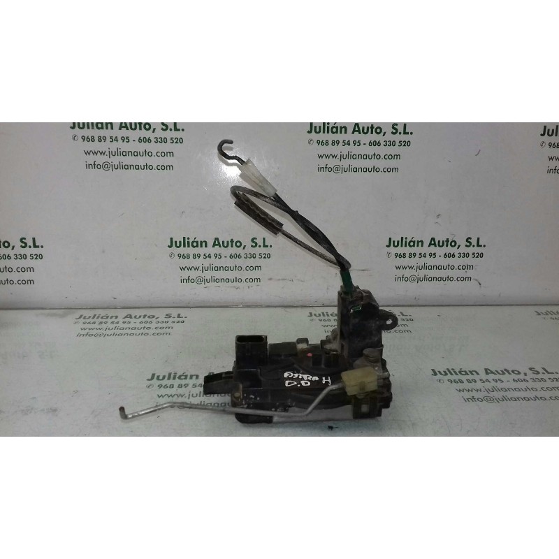 Recambio de cerradura puerta delantera derecha para opel astra h berlina enjoy referencia OEM IAM 13128112  3 + 2 PINES