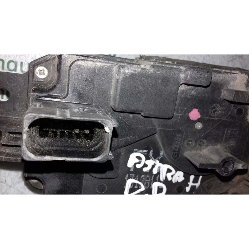 Recambio de cerradura puerta delantera derecha para opel astra h berlina enjoy referencia OEM IAM 13128112  3 + 2 PINES