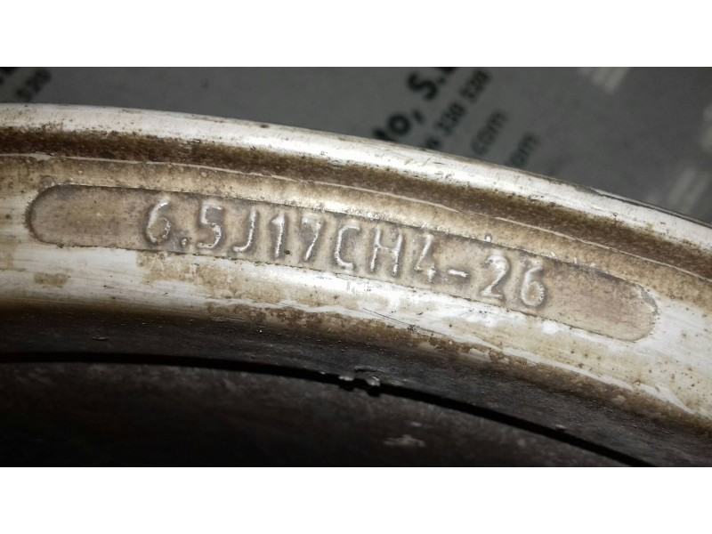 Recambio de llanta para citroen c4 grand picasso exclusive referencia OEM IAM 9654386380 6.5J17CH4-26 