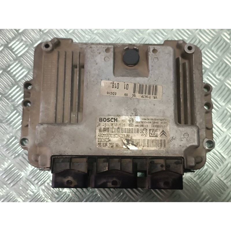 Recambio de centralita motor uce para peugeot 206 berlina xs-line referencia OEM IAM 9663475680 0281012528 BOSCH