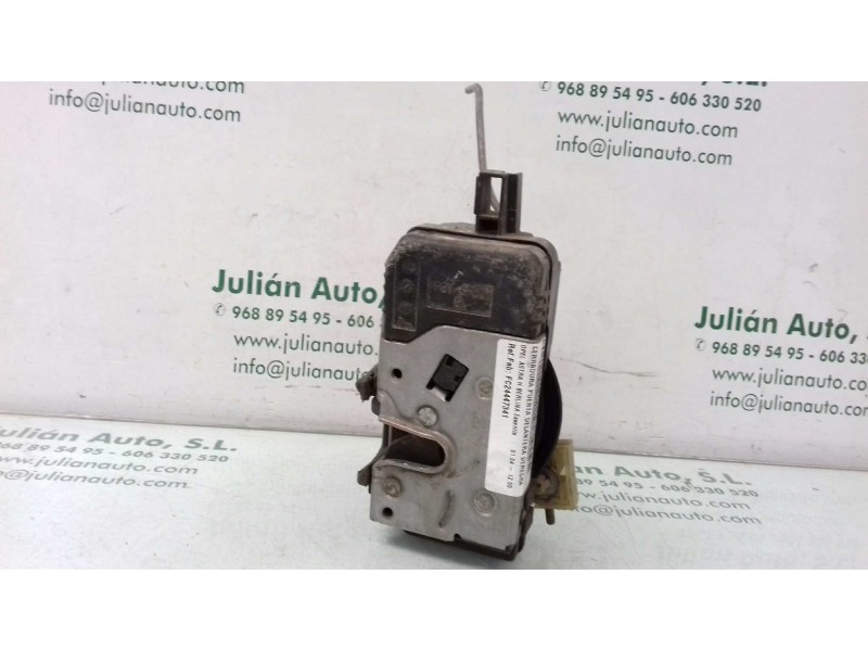 Recambio de cerradura puerta delantera derecha para opel astra h berlina essentia referencia OEM IAM FC24447341  3 + 2 PINES