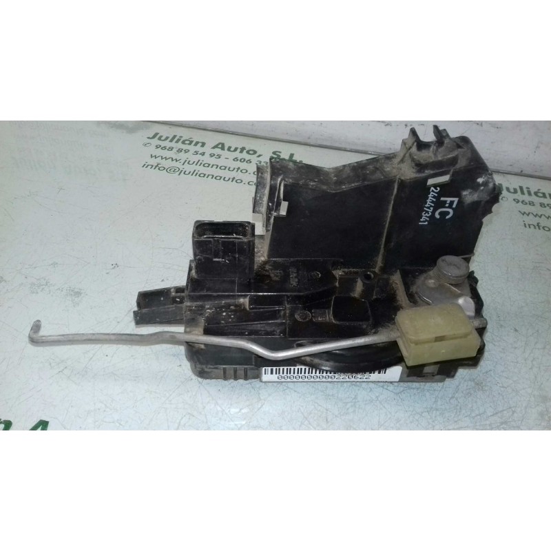 Recambio de cerradura puerta delantera derecha para opel astra h berlina essentia referencia OEM IAM FC24447341  3 + 2 PINES