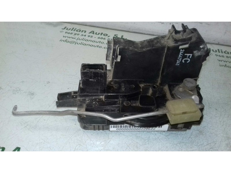 Recambio de cerradura puerta delantera derecha para opel astra h berlina essentia referencia OEM IAM FC24447341  3 + 2 PINES