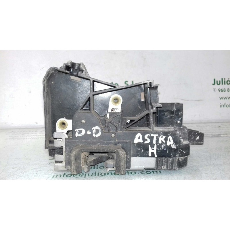 Recambio de cerradura puerta delantera derecha para opel astra h berlina essentia referencia OEM IAM FC24447341  3 + 2 PINES