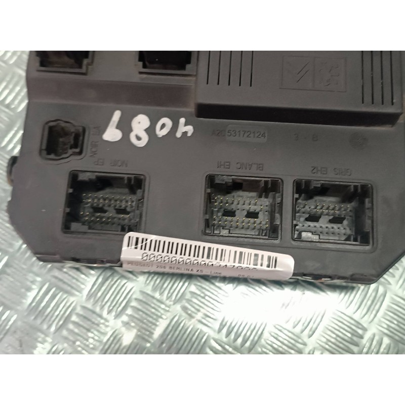 Recambio de caja reles / fusibles para peugeot 206 berlina xs-line referencia OEM IAM 9657999780 BSI E02 00 SIEMENS