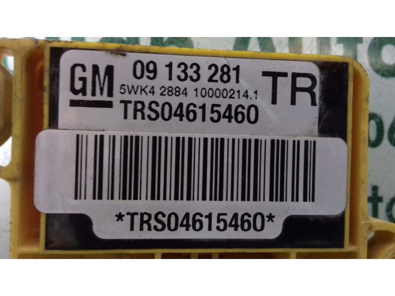 Recambio de modulo electronico para opel astra g berlina comfort referencia OEM IAM 09133281 5WK42884 IMPACTO AIRBAG