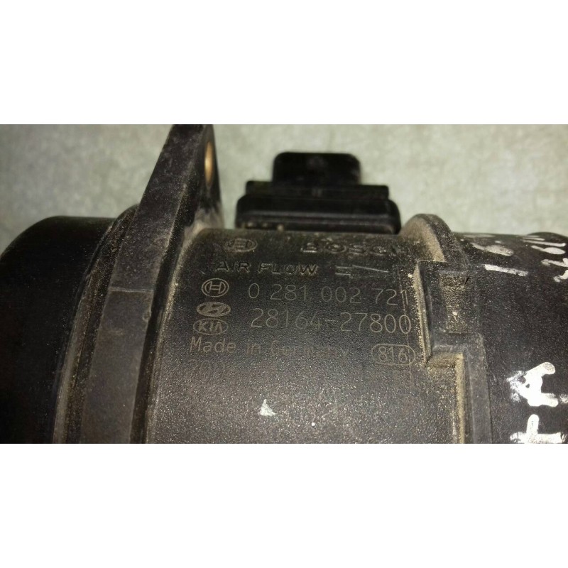 Recambio de caudalimetro para hyundai sonata (nf) 2.0 crdi comfort ii referencia OEM IAM 028100272 2816427800 BOSCH