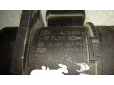 Recambio de caudalimetro para alfa romeo 147 (190) 1.9 jtd 120 collezione referencia OEM IAM 0281002792 55183650 BOSCH 2