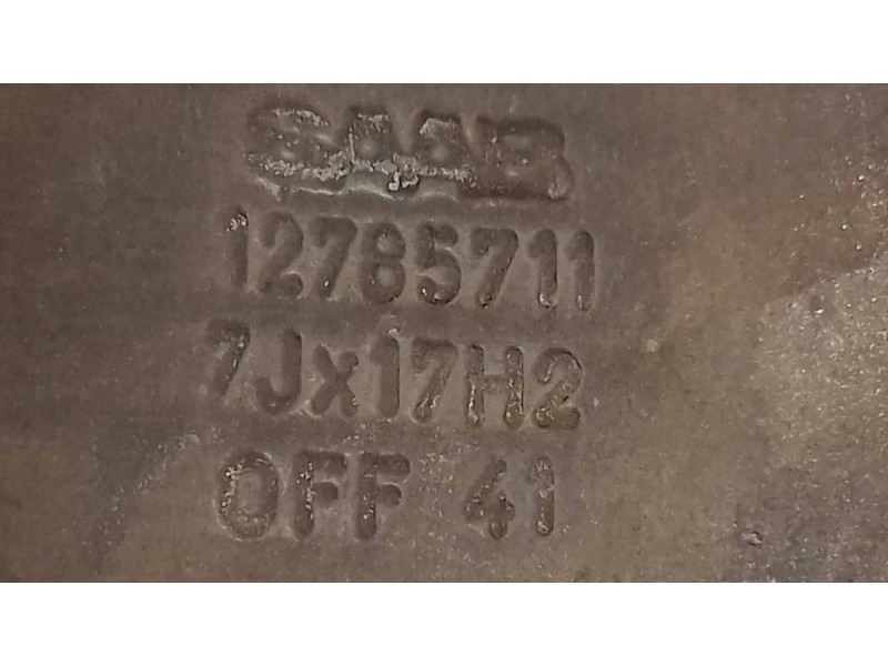 Recambio de juego llantas para saab 9-3 berlina 2.2 tid arc referencia OEM IAM 12785711 7JX17H2 OFF41 Recambio de juego llantas para saab 9-3 berlina 2.2 tid arc referencia OEM IAM 12785711 7JX17H2 OFF41