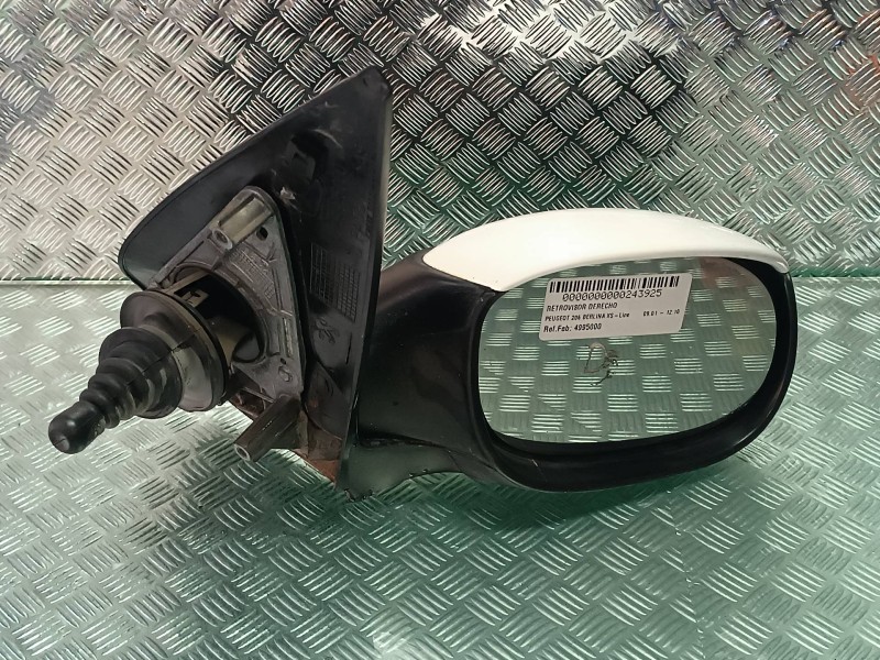Recambio de retrovisor derecho para peugeot 206 berlina xs-line referencia OEM IAM 4995000  MANUAL