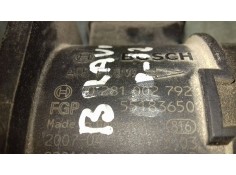 Recambio de caudalimetro para fiat bravo (198) 1.9 active multijet referencia OEM IAM 0281002792 55183650 BOSCH 2