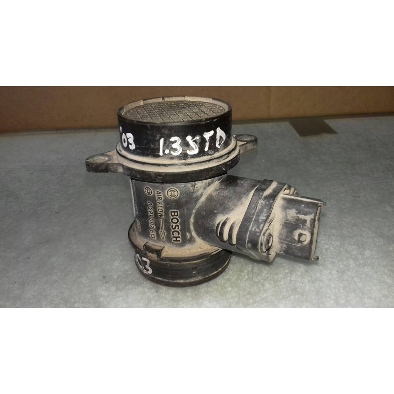 Recambio de caudalimetro para fiat punto berlina (188) 1.3 jtd 70 multijet active referencia OEM IAM 0281002613  BOSCH