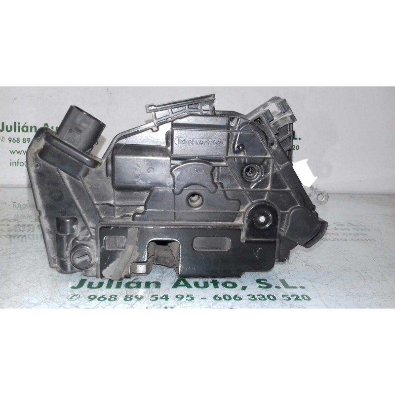 Recambio de cerradura puerta trasera izquierda para seat ibiza (6p1) reference referencia OEM IAM 6J0839015F 3+3 PINES NEGRO