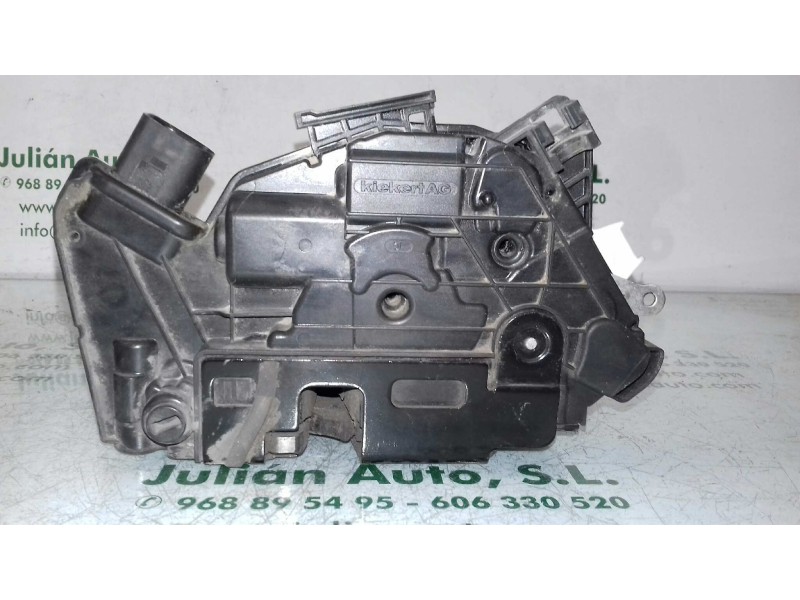 Recambio de cerradura puerta trasera izquierda para seat ibiza (6p1) reference referencia OEM IAM 6J0839015F 3+3 PINES NEGRO