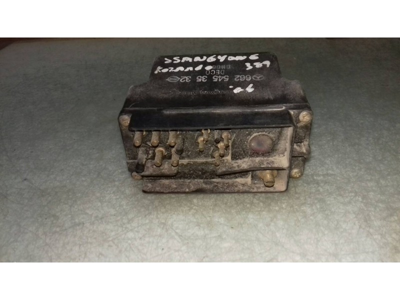 Recambio de caja precalentamiento para ssangyong korando 2.9 tdi referencia OEM IAM 6625453532  