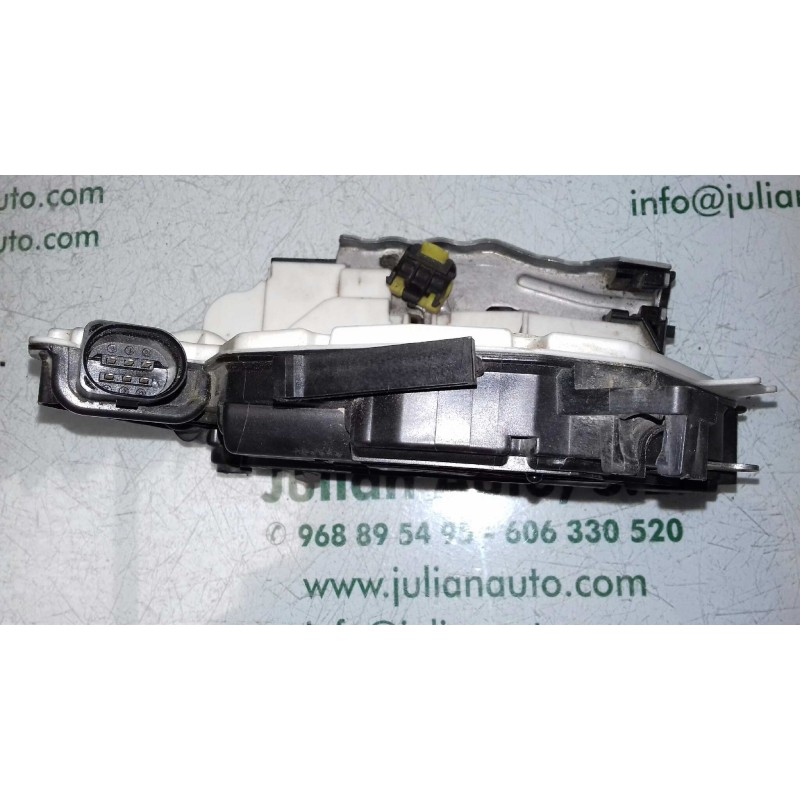 Recambio de cerradura puerta trasera izquierda para seat ibiza (6p1) reference referencia OEM IAM 6J0839015F 3+3 PINES NEGRO