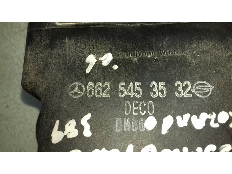 Recambio de caja precalentamiento para ssangyong korando 2.9 tdi referencia OEM IAM 6625453532  