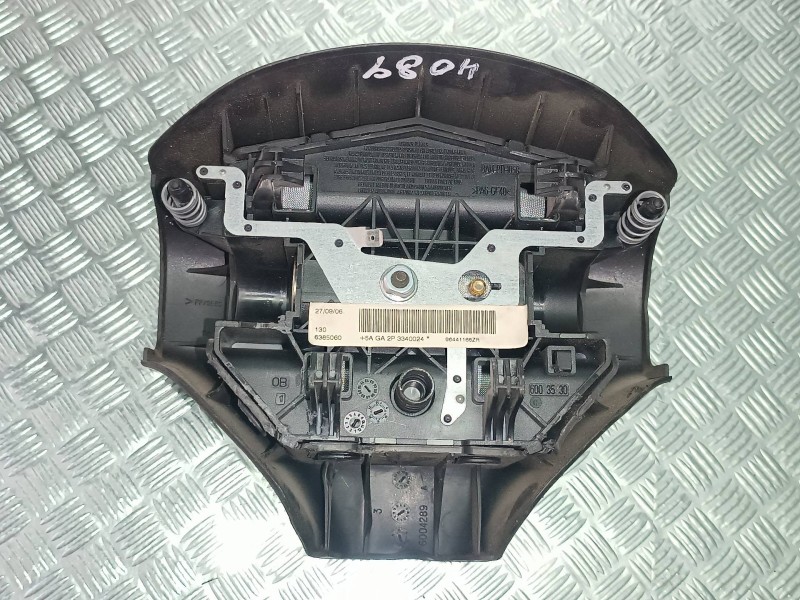 Recambio de airbag delantero izquierdo para peugeot 206 berlina xs-line referencia OEM IAM 96441166ZR  DOS CONECTORES