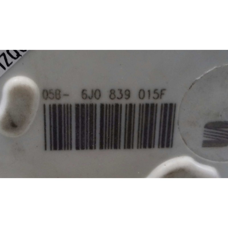 Recambio de cerradura puerta trasera izquierda para seat ibiza (6p1) reference referencia OEM IAM 6J0839015F 3+3 PINES NEGRO