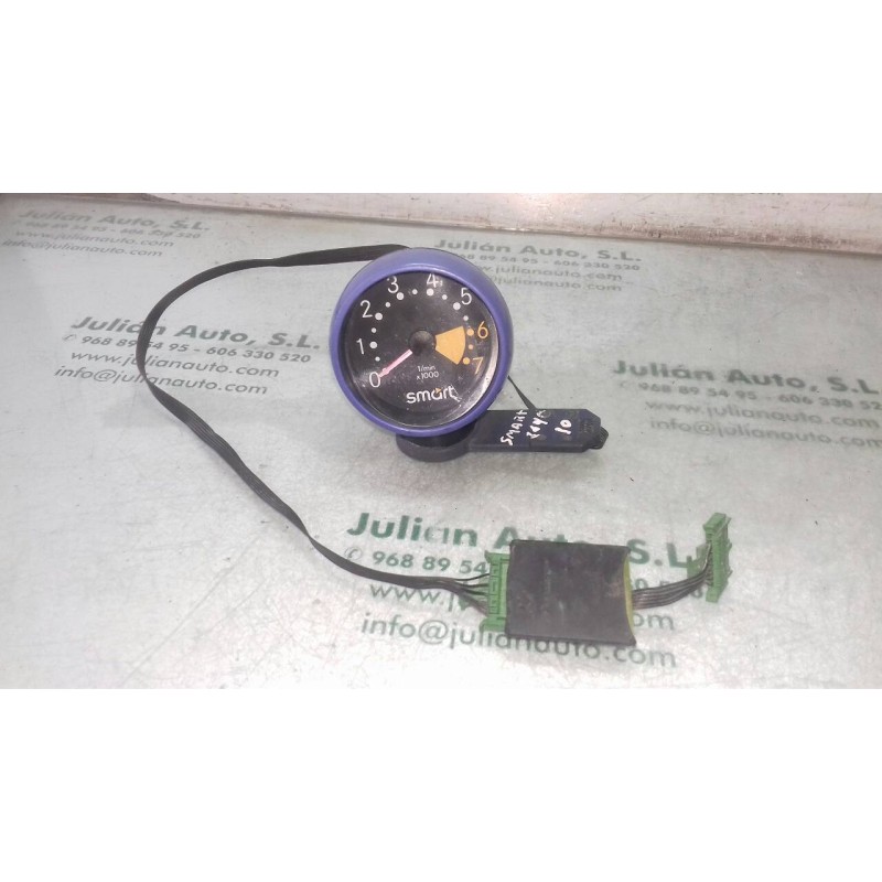 Recambio de reloj cuenta kilometros para smart coupe 0.6 turbo cat referencia OEM IAM 9646762  CUENTAREVOLUCIONES