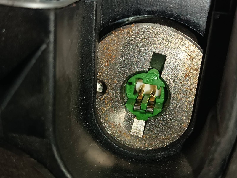 Recambio de airbag delantero izquierdo para peugeot 206 berlina xs-line referencia OEM IAM 96441166ZR  DOS CONECTORES