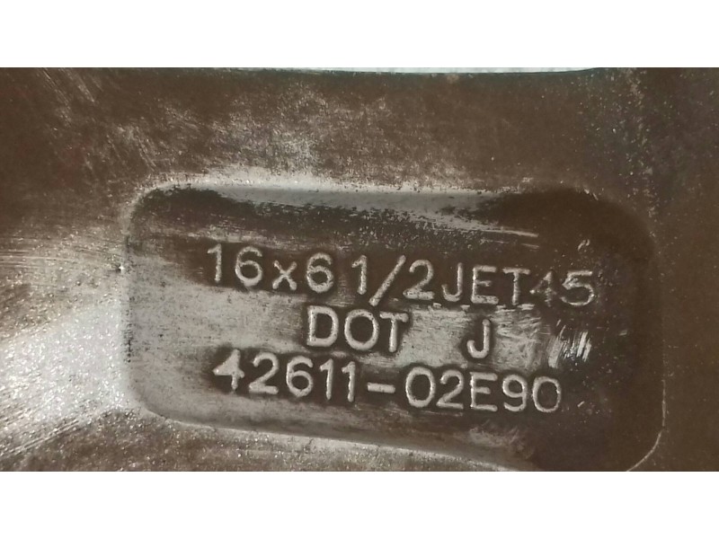 Recambio de juego llantas para toyota auris active referencia OEM IAM 4261102E90 16 X 6 1/2 J ET45