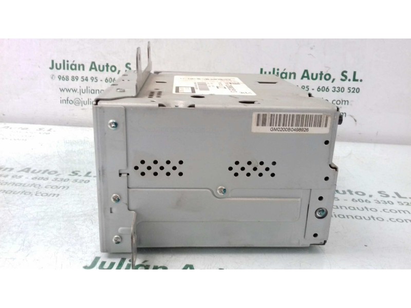 Recambio de sistema audio / radio cd para opel astra j lim. enjoy referencia OEM IAM 20983513 498926 