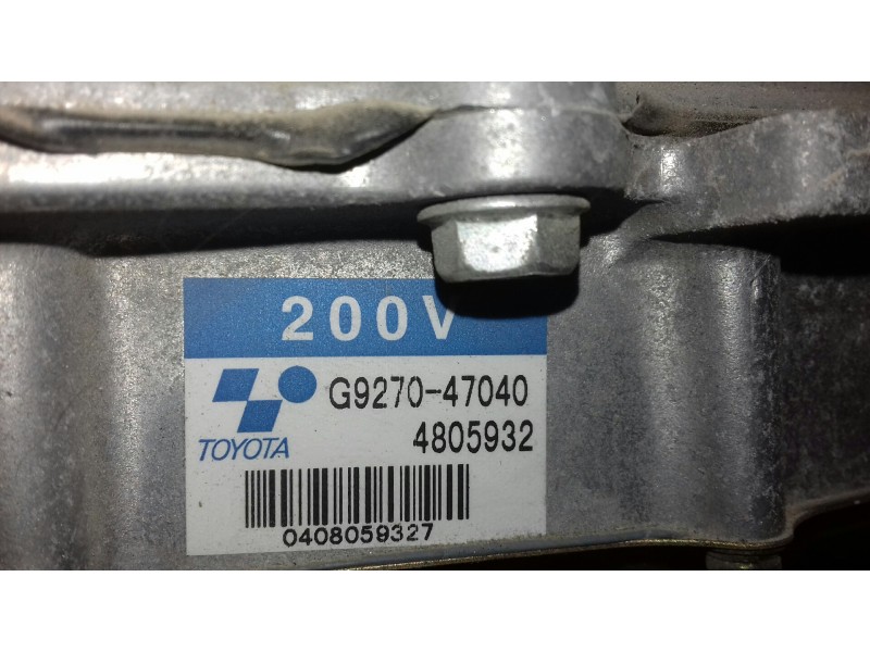 Recambio de alternador para toyota prius (nhw20) basis referencia OEM IAM G920047100 200V 200 VOLTIOS