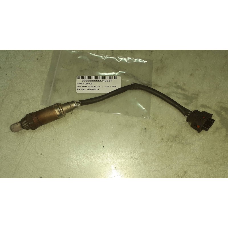 Recambio de sonda lambda para opel astra g berlina club referencia OEM IAM 0258005225  