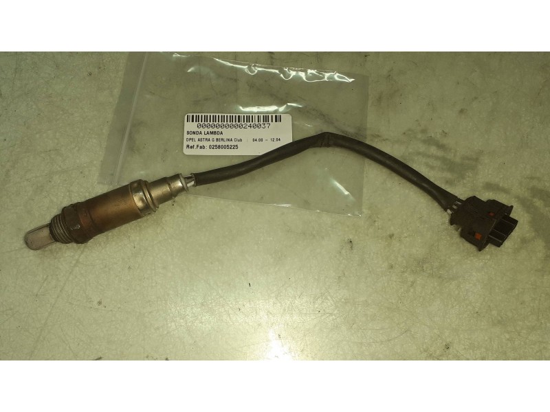 Recambio de sonda lambda para opel astra g berlina club referencia OEM IAM 0258005225  