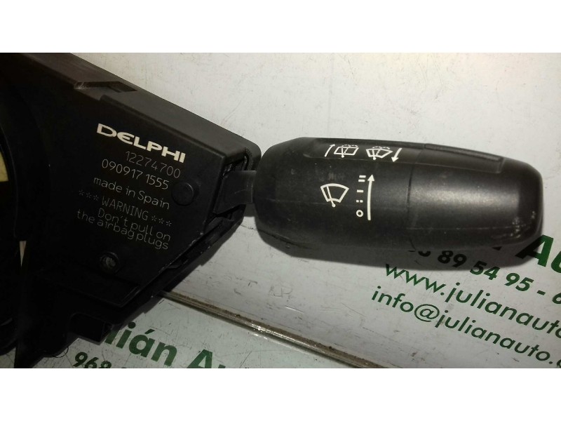 Recambio de mando luces para opel corsa d catch me referencia OEM IAM 13142283 12274700 0909171555