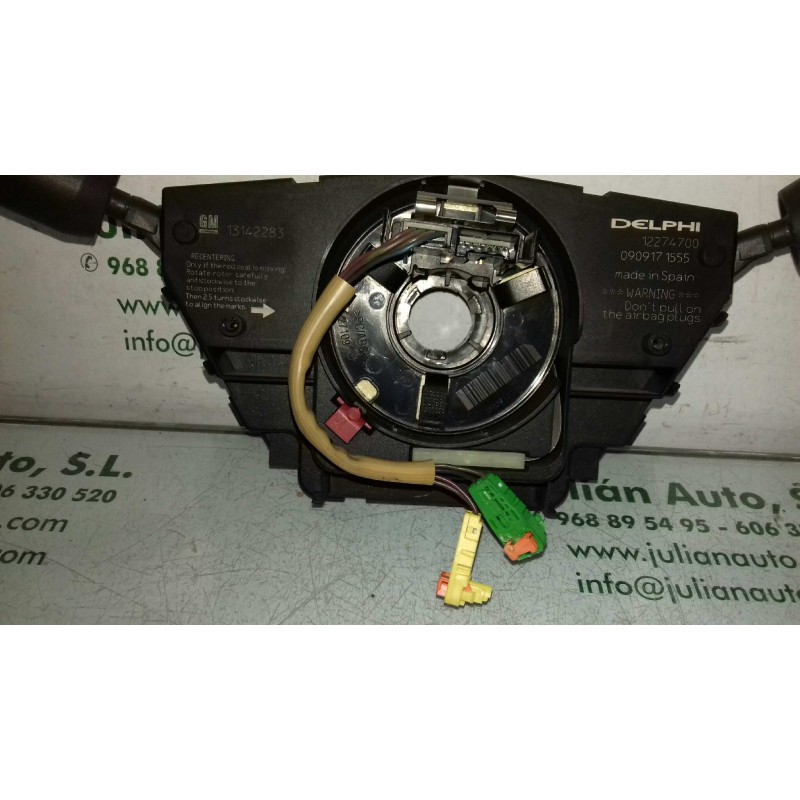 Recambio de mando luces para opel corsa d catch me referencia OEM IAM 13142283 12274700 0909171555