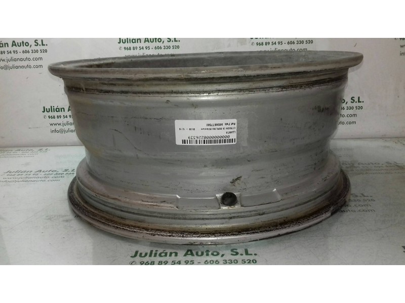Recambio de llanta para citroen c5 berlina millenium referencia OEM IAM 9656877580 7JX17CH5 ET32