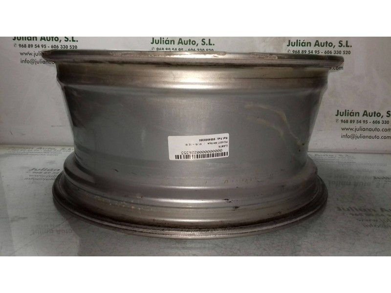 Recambio de llanta para peugeot 308 style referencia OEM IAM 9684969380 7JX16CH4-26 