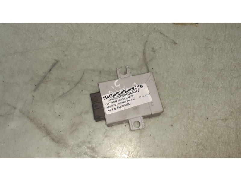 Recambio de centralita inmovilizador para bmw serie 3 compact (e46) 316ti referencia OEM IAM 61356905667  