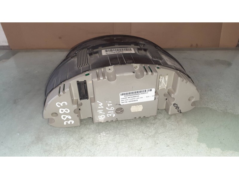 Recambio de cuadro instrumentos para bmw serie 3 compact (e46) 316ti referencia OEM IAM 0263639078  