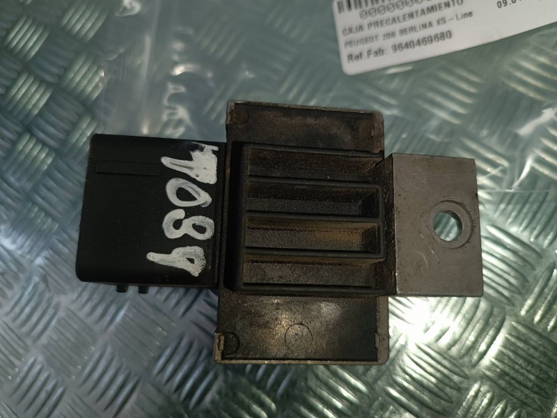 Recambio de caja precalentamiento para peugeot 206 berlina xs-line referencia OEM IAM 9640469680  NAGARES