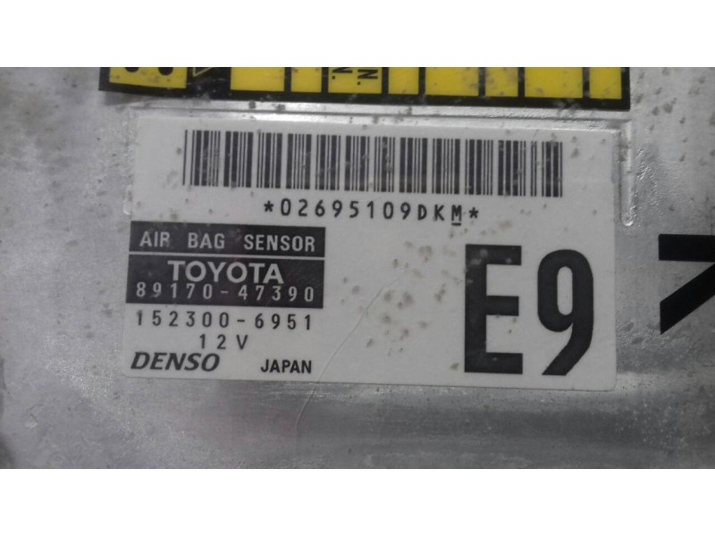 Recambio de centralita airbag para toyota prius (nhw20) basis referencia OEM IAM 8917047390 1523006951 DENSO