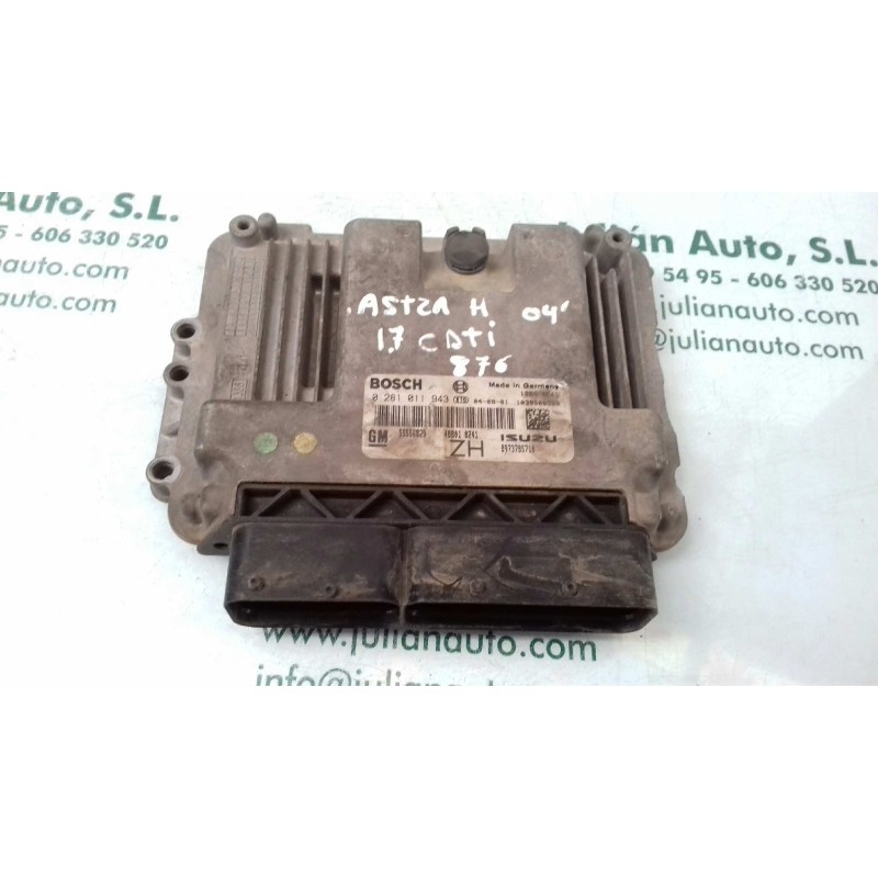 Recambio de centralita motor uce para opel astra h berlina cosmo referencia OEM IAM 8973785710 0281011943 BOSCH