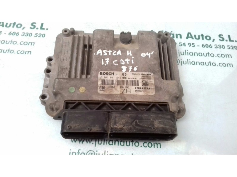 Recambio de centralita motor uce para opel astra h berlina cosmo referencia OEM IAM 8973785710 0281011943 BOSCH