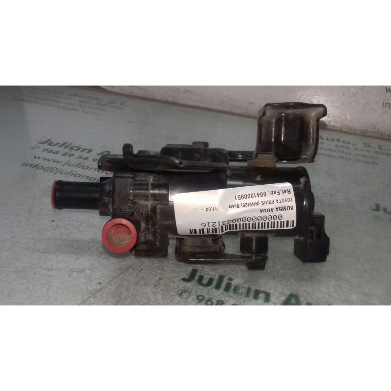 Recambio de bomba agua para toyota prius (nhw20) basis referencia OEM IAM 0641000951 8F20 DENSO