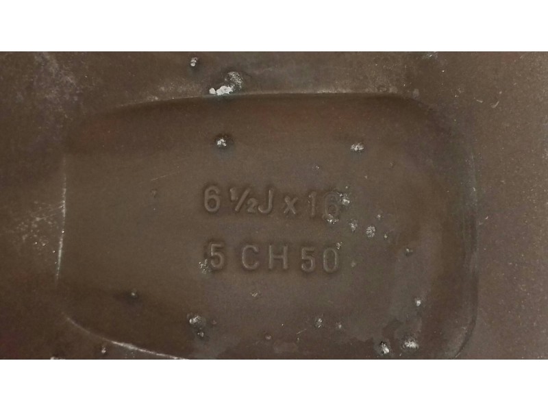 Recambio de juego llantas para renault laguna ii (bg0) authentique referencia OEM IAM 8200023736 61/2JX165CH50 