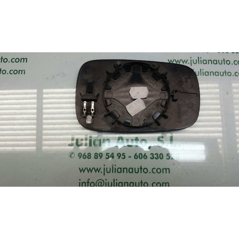 Recambio de cristal retrovisor izquierdo para renault megane ii berlina 5p dynamique referencia OEM IAM 12353130  TERMICO