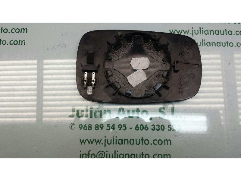 Recambio de cristal retrovisor izquierdo para renault megane ii berlina 5p dynamique referencia OEM IAM 12353130  TERMICO