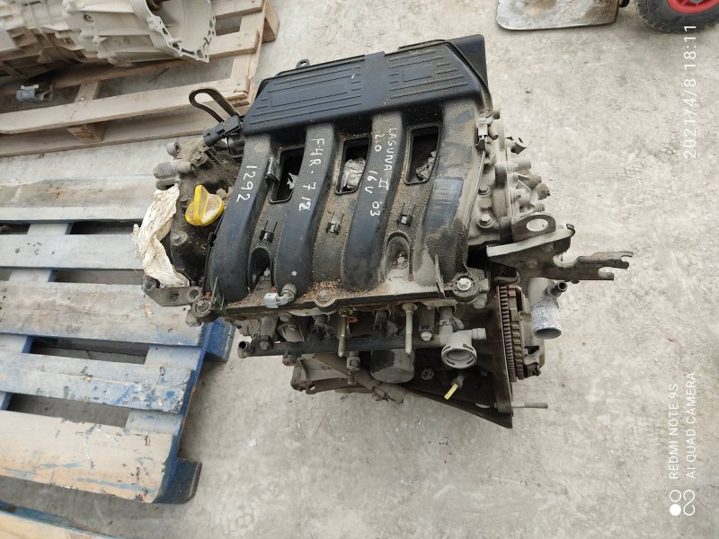 Recambio de motor completo para renault laguna ii (bg0) authentique referencia OEM IAM F4R712  