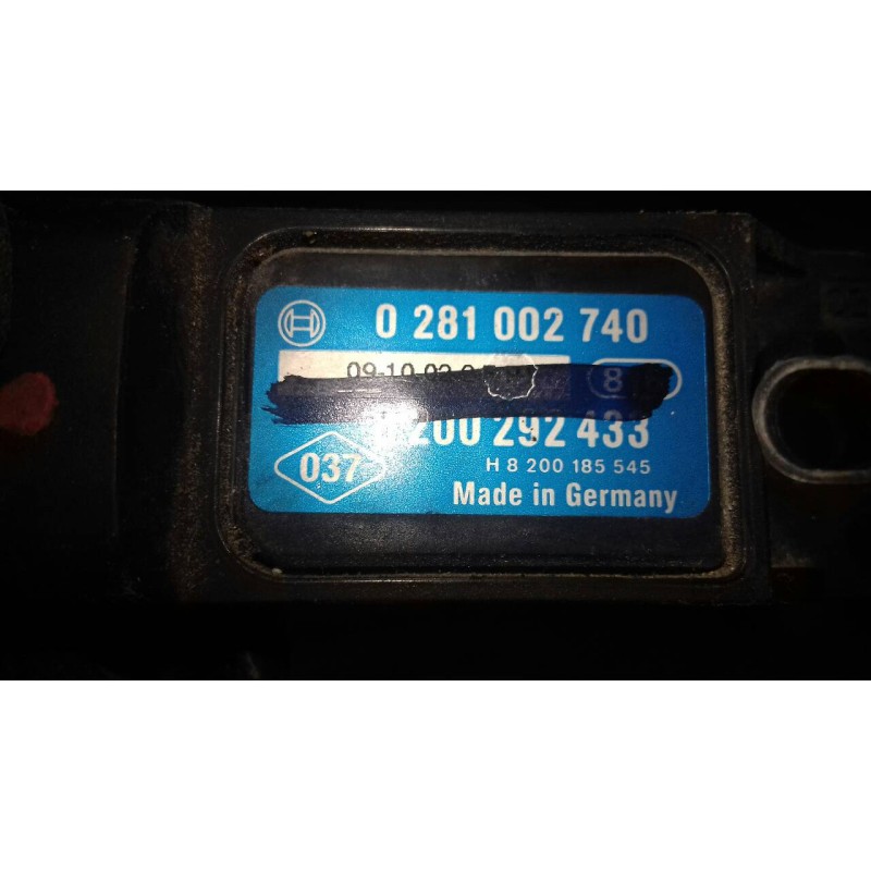 Recambio de sensor presion para renault megane iii berlina 5 p dynamique referencia OEM IAM 0281002740 8200292433 BOSCH