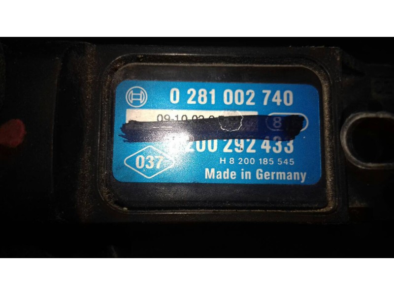 Recambio de sensor presion para renault megane iii berlina 5 p dynamique referencia OEM IAM 0281002740 8200292433 BOSCH