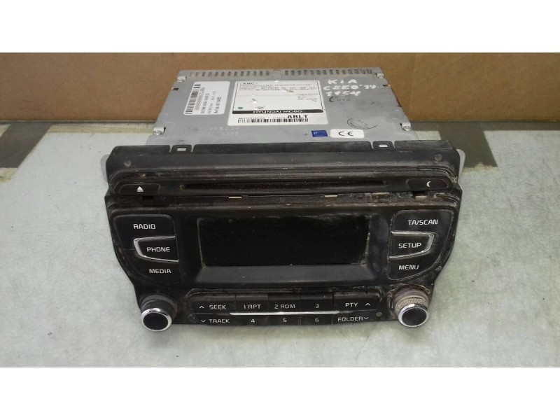 Recambio de sistema audio / radio cd para kia cee´d drive referencia OEM IAM AC110A2EE 96170A2100WK 10R035836