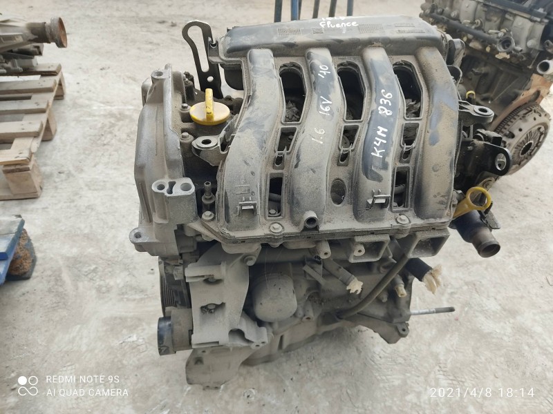Recambio de motor completo para renault fluence dynamique referencia OEM IAM K4M836  